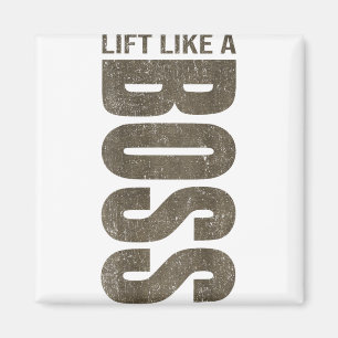 Fitness Quote Y2k Gym Training Ck Print Yoga Sport Magnet