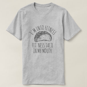 FITNESS TACO IN MY MOUTH MEN'S T-Shirt