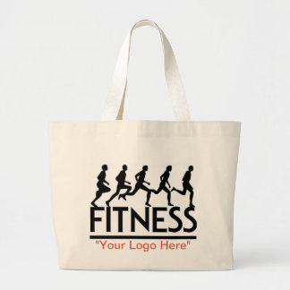 "#Fitness" Tote Bag