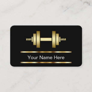 Fitness Trainer Business Cards