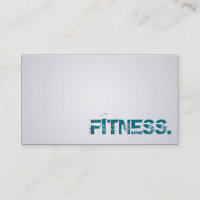 Fitness Trainer - Business Cards