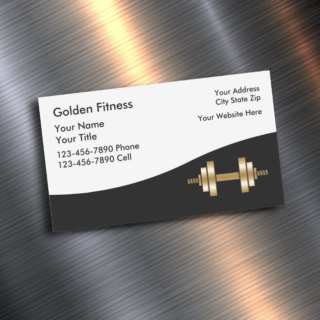 Fitness Trainer Business Magnets (Creator Uploaded)