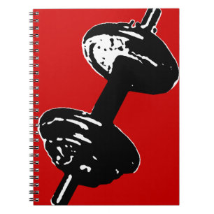 fitness weight notebook