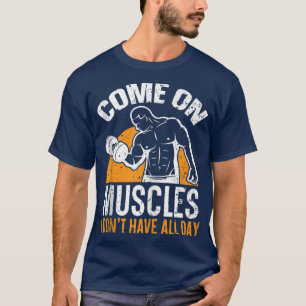 Fitness Workout Bodybuilder Gym Instructor Weightl T-Shirt