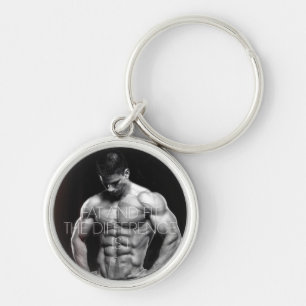 Fitness Workout Gym Motivation Key Ring