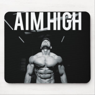 Fitness Workout Gym Motivation Mouse Pad