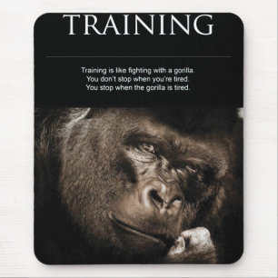 Fitness Workout Gym Motivation Mouse Pad