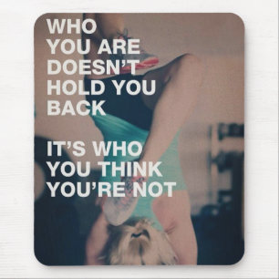 Fitness Workout Gym Motivation Mouse Pad