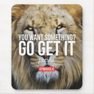 Fitness Workout Gym Motivation Mouse Pad