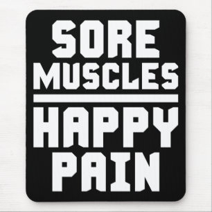 Fitness Workout Gym Motivation Mouse Pad