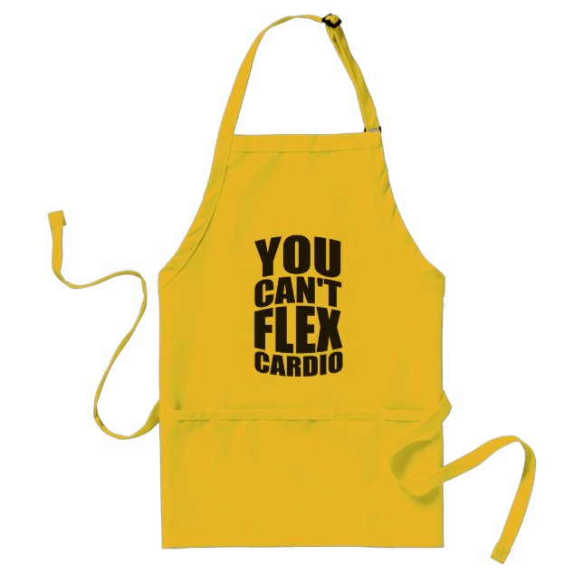 Fitness Workout Gym Motivation Standard Apron (Front)