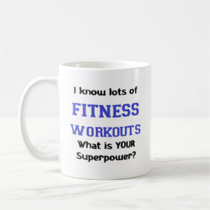 fitness workouts coffee mug
