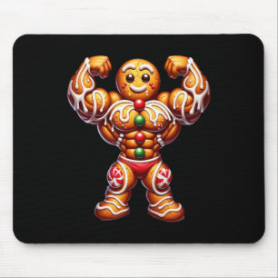 Fitness X-mas Holiday Bodybuilding Men Women Tees Mouse Pad