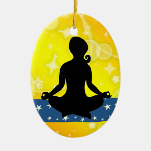 Fitness! Yoga - SRF Ceramic Tree Decoration