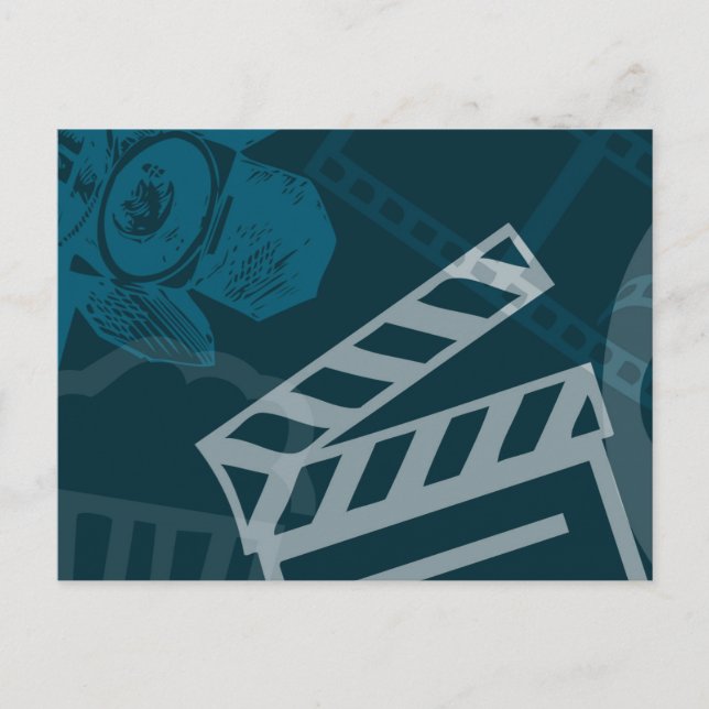 Fitted: Film Set Objects Postcard (Front)