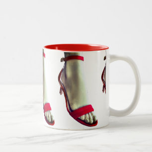 Fitted to Drink From Two-Tone Coffee Mug