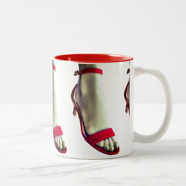 Fitted to Drink From Two-Tone Coffee Mug (Right)