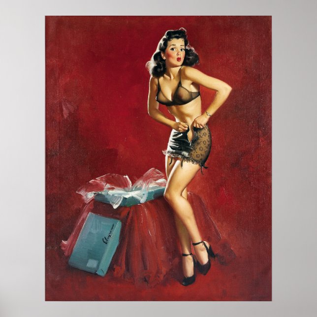 Fitting Pin Up Poster (Front)