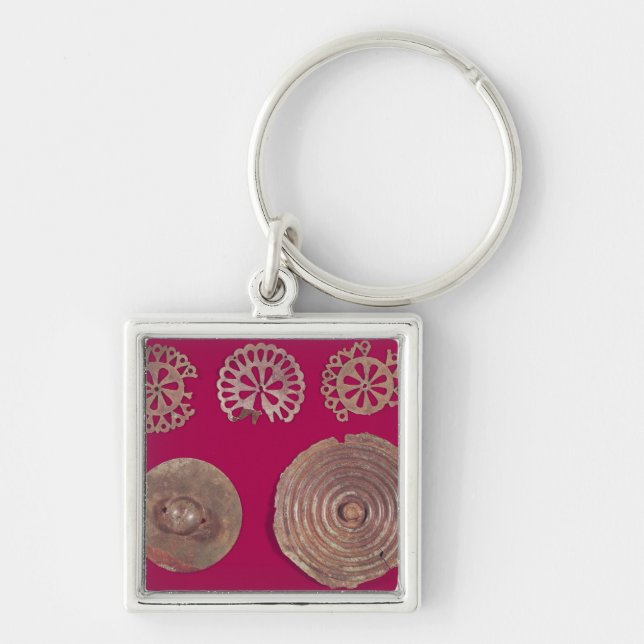 Fittings from a chariot key ring (Front)