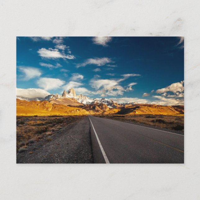 Fitz Roy In Morning Light Postcard (Front)