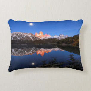 Fitz Roy'S Reflection Decorative Cushion