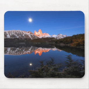 Fitz Roy'S Reflection Mouse Pad