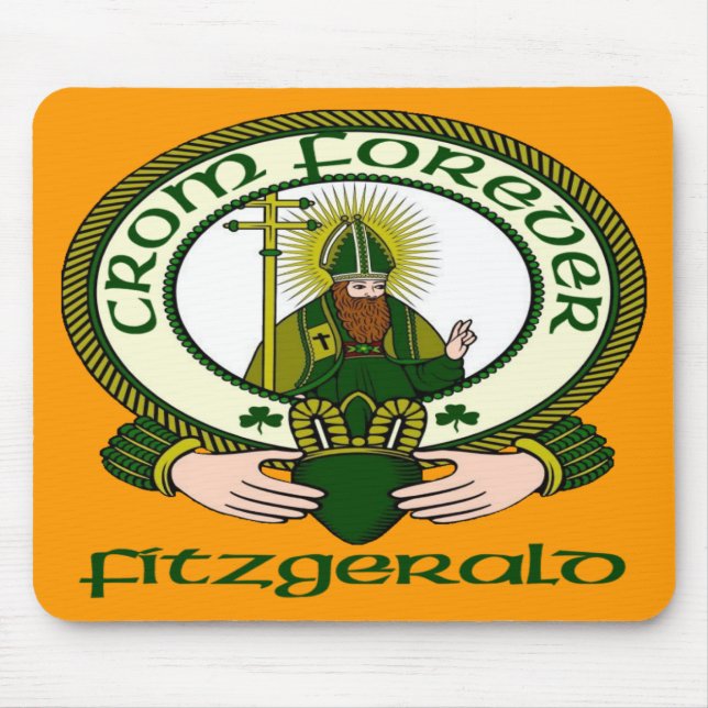 Fitzgerald Clan Motto Mouse Pad (Front)