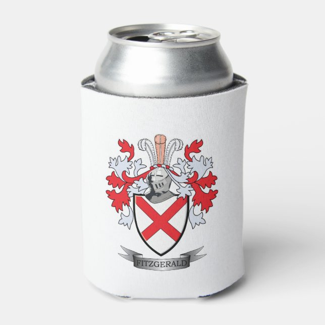 Fitzgerald Coat of Arms Can Cooler (Can Front)