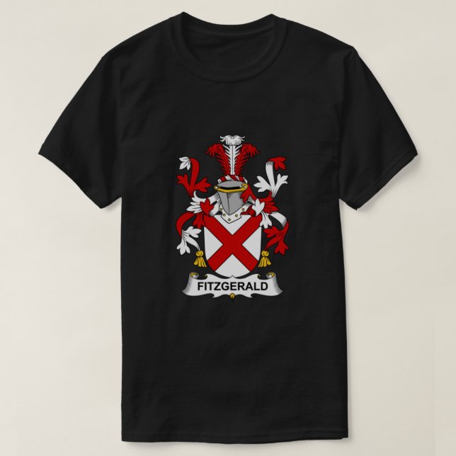 Fitzgerald Coat of Arms - Family Crest Shirt  (Design Front)