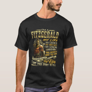 FITZGERALD Family Name FITZGERALD Last Name Team L T-Shirt