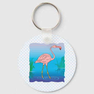 Fitzgerald Flamingo Key Ring