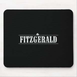 Fitzgerald Irish Name St Patricks Day Family Match Mouse Pad