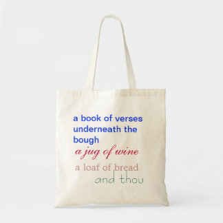 Fitzgerald Rubaiyat Tote Bag