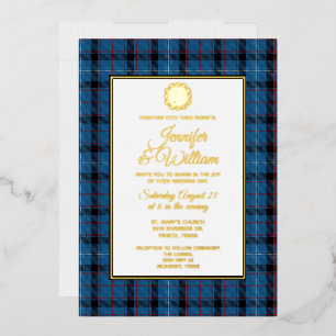 Fitzgerald Tartan Plaid Wedding Foil