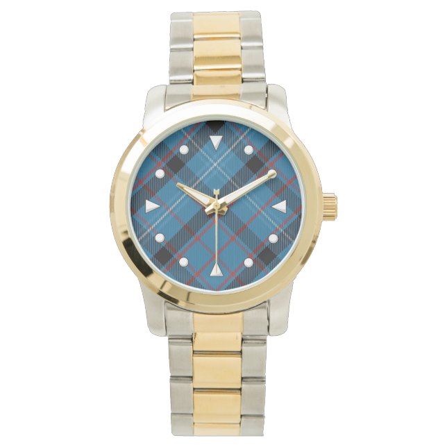 Fitzgerald Tartan Two-tone Watch (Front)
