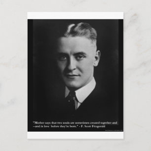 Fitzgerald "Two Souls" & Quote Tees & Gifts Postcard