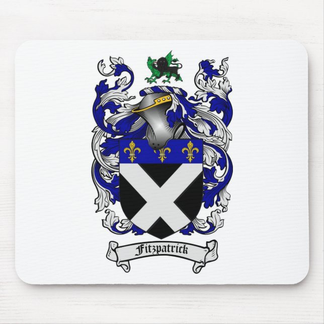 FITZPATRICK FAMILY CREST -  FITZPATRICK CREST MOUSE PAD (Front)