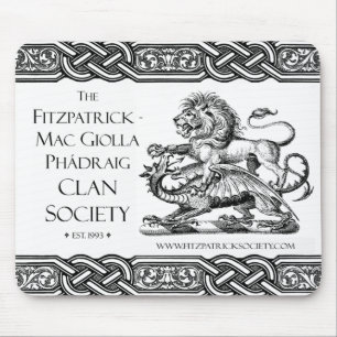 Fitzpatrick-Mac Giolla Phádraig Society Design I M Mouse Pad