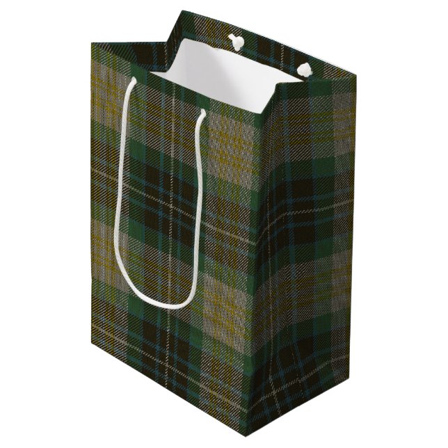 Fitzpatrick Tartan Medium Gift Bag (Front Angled)
