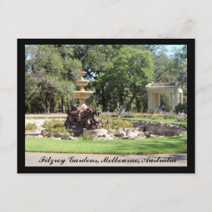 Fitzroy Gardens postcard