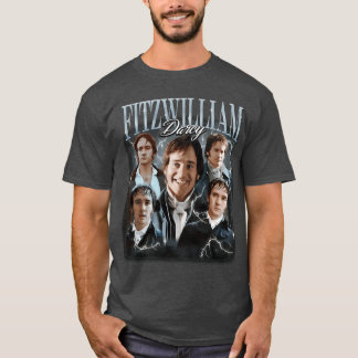 Fitzwilliam Darcy Pride Prejudice Retro Movies vin T-Shirt