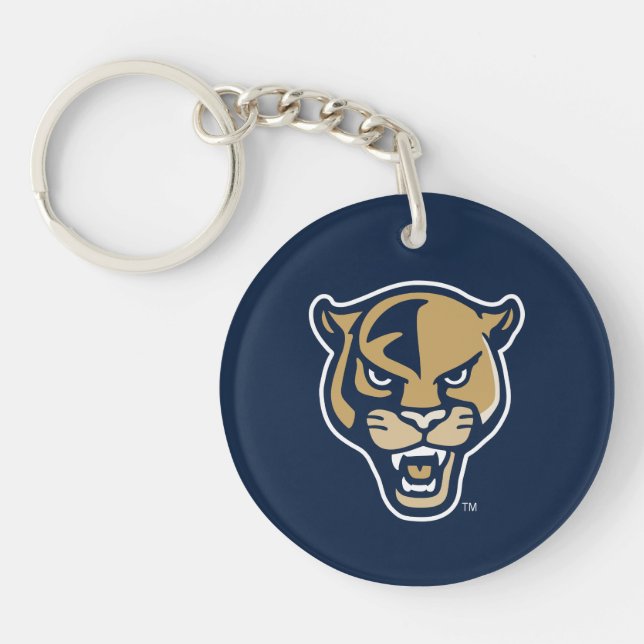 FIU Panther Head Key Ring (Front)