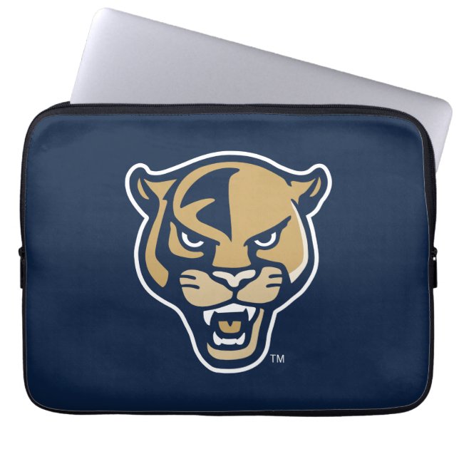 FIU Panther Head Laptop Sleeve (Front)