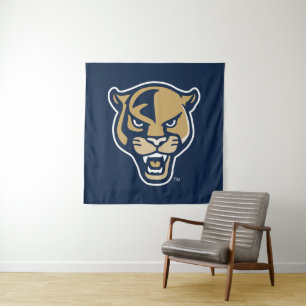 FIU Panther Head Tapestry