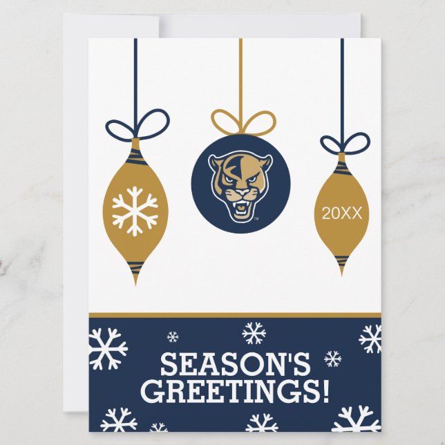 FIU Panthers - Christmas Holiday Card (Front)