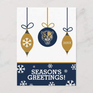 FIU Panthers - Christmas Holiday Postcard