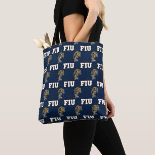 FIU Panthers Pattern Tote Bag