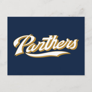 FIU Panthers Script Invitation Postcard
