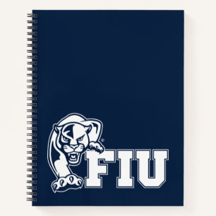 FIU Panthers - White Logo Notebook