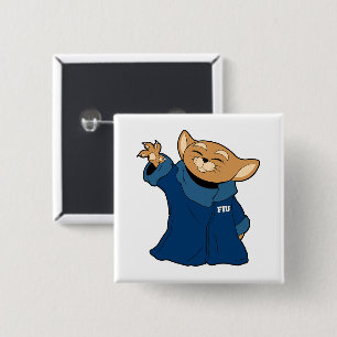 FIU Roary The Child 2 15 Cm Square Badge